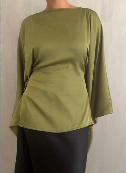 Butterfly Top - Sage Green